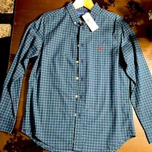 NWT Ralph Lauren button down long sleeve dress shirt